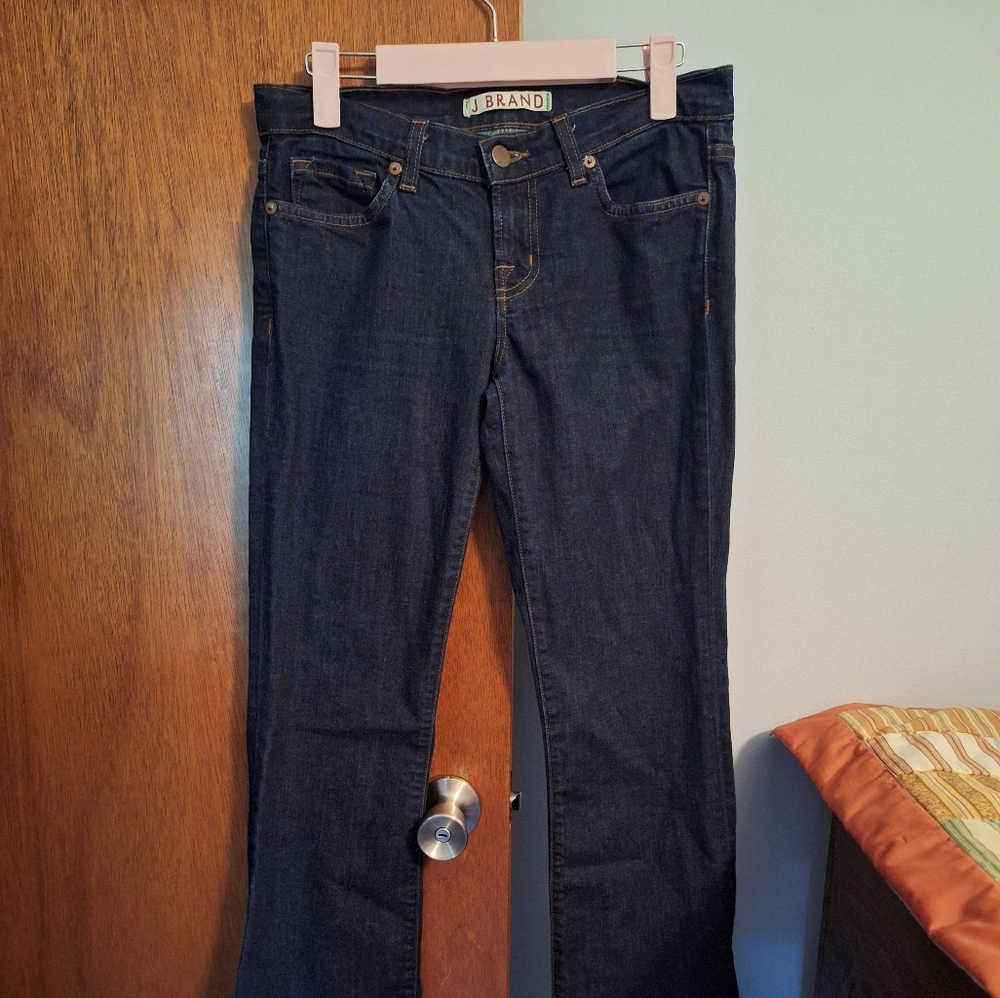 J Brand Women's Indigo Boot Cut Jeans Size 26 Straight Leg